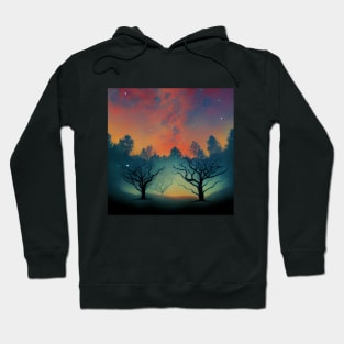 Trees at Dusk Hoodie